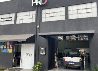 Fachada da empresa Pró Impressões